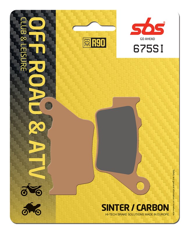 SBS brake pads KH208 OFF-ROAD sinteredcolour gold (675SI)
